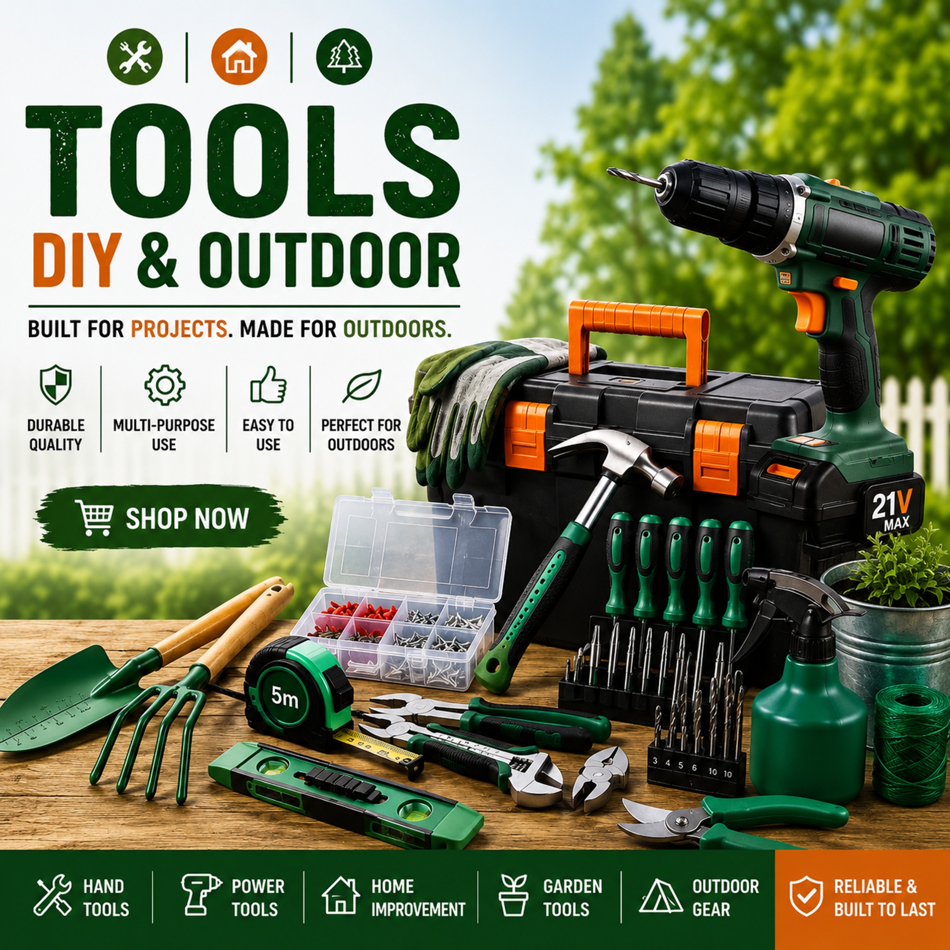 Tools Diy & Outdoor