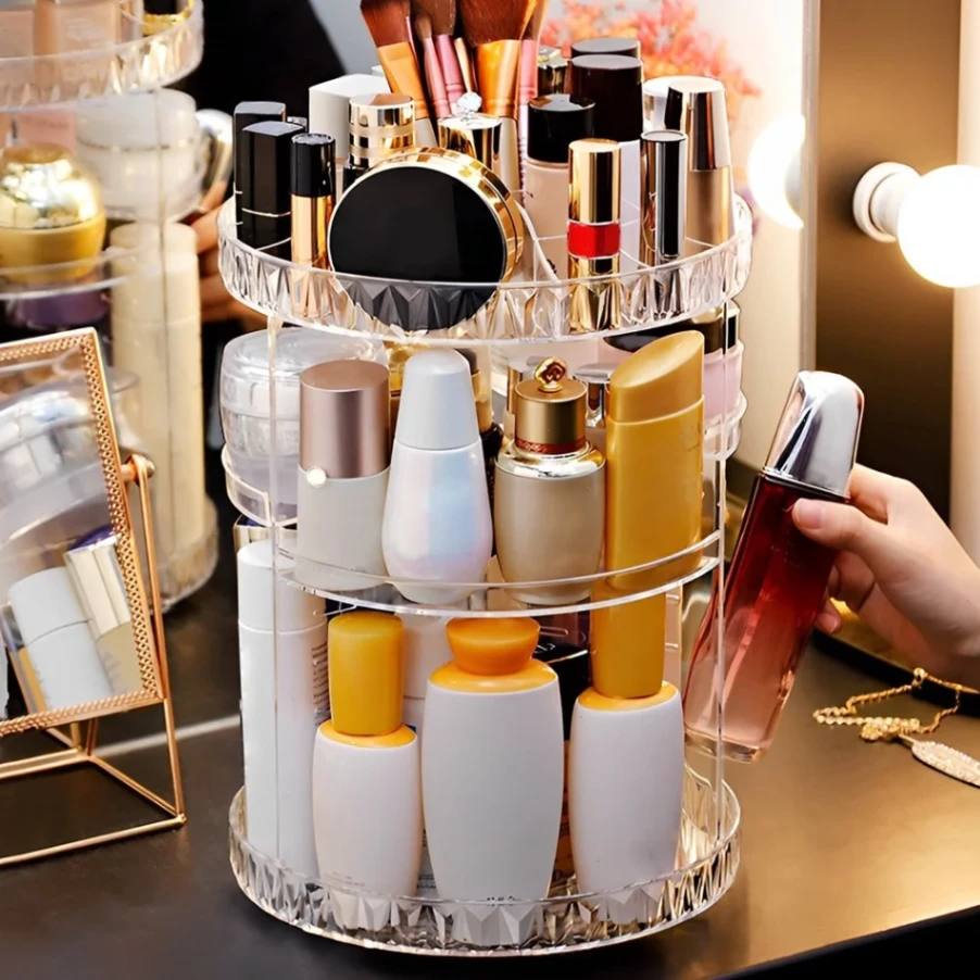 360 Degree Rotation Cosmetic Organizer 2