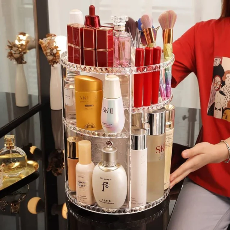 360 Degree Rotation Cosmetic Organizer 3