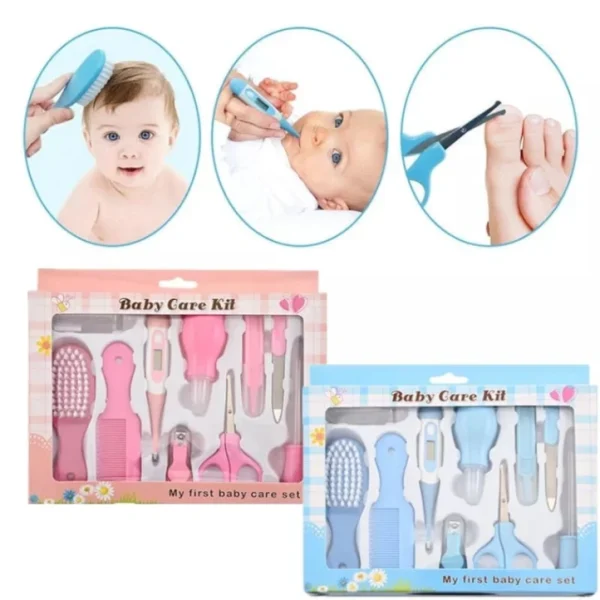 Baby Care Kit -10pcs, Newborn Baby Care Accessories ,Portable Baby Care Kit Nursing Baby