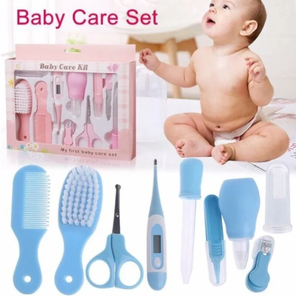 Baby Care Kit -10pcs, Newborn Baby Care Accessories ,Portable Baby Care Kit Nursing Baby